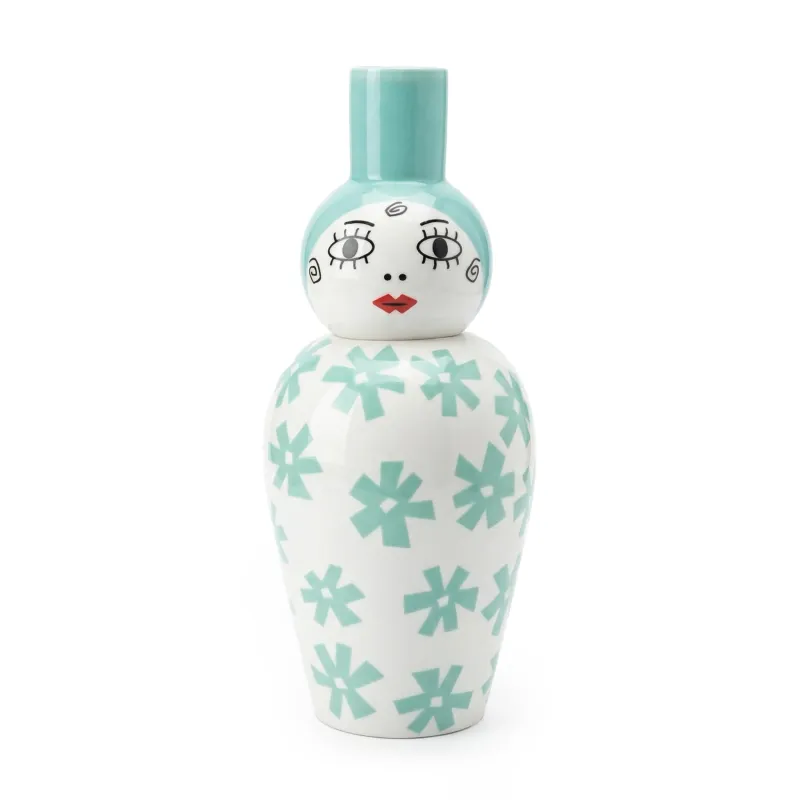 Seletti Le Canopie Vaso in Dolomite con coperchio 41,6 cm