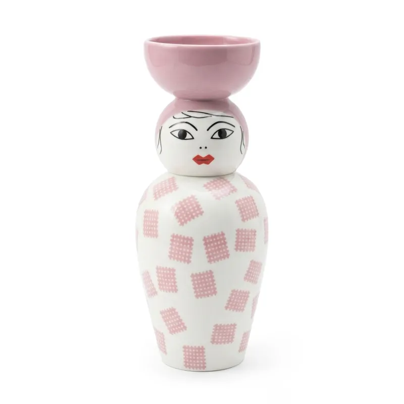 Seletti Le Canopie Vaso in Dolomite con coperchio 41,6 cm