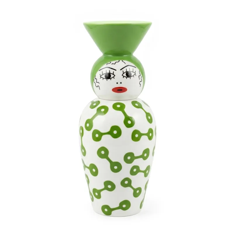 Seletti Le Canopie Vaso in Dolomite con coperchio 41,6 cm