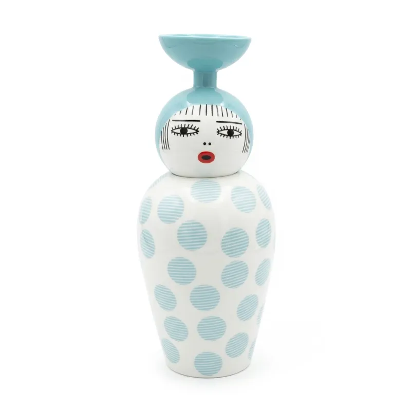 Seletti Le Canopie Vaso in Dolomite con coperchio 41,6 cm