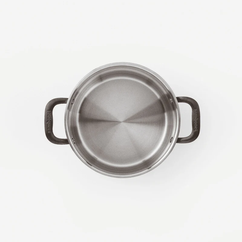 Sambonet Home Chef Pentola alta 20 cm con Coperchio