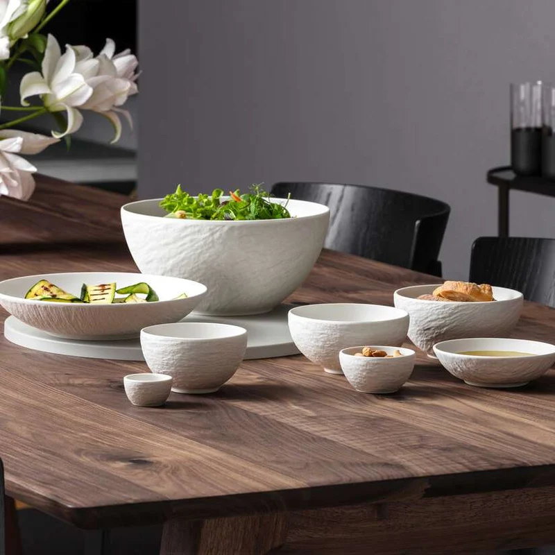 Villeroy & Boch Manufacture Rock Bianco Insalatiera 24 cm