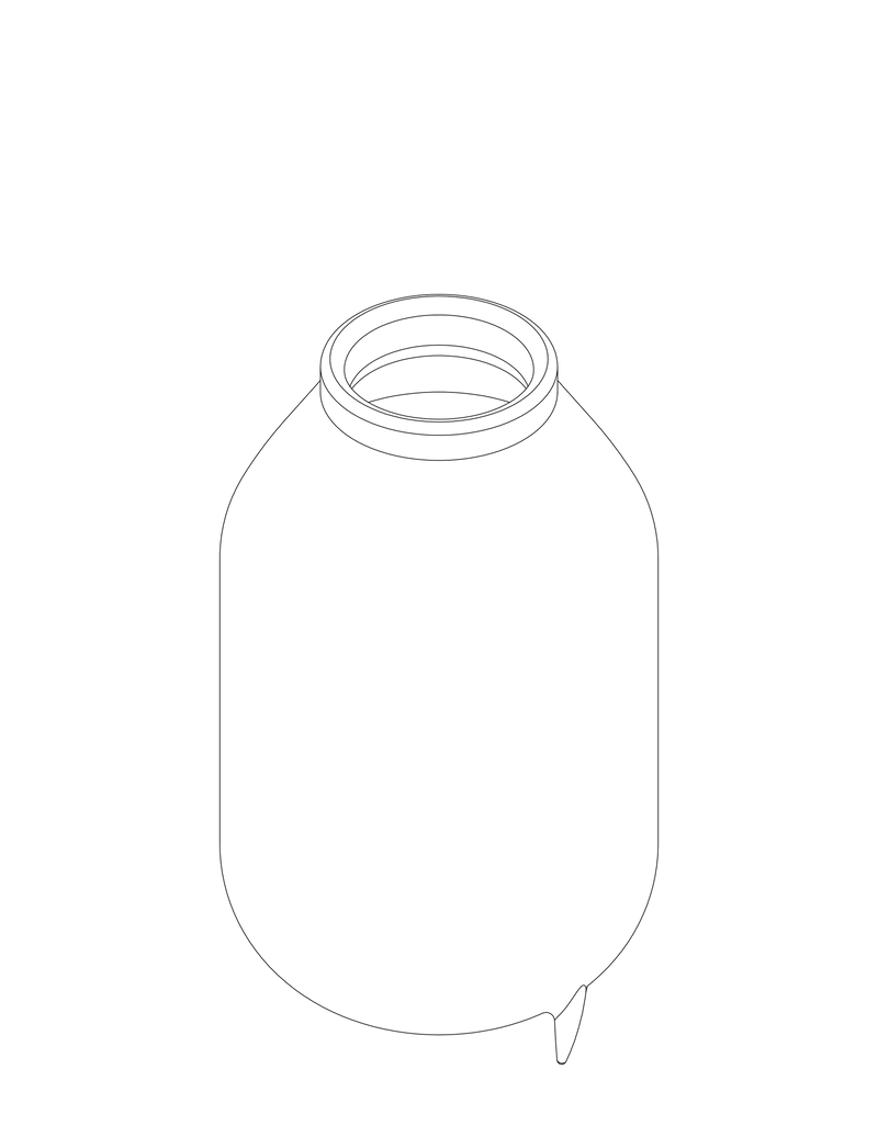 EM77 Glaseinsatz 0.5 l.