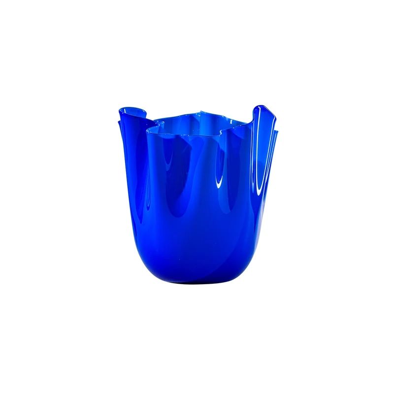 Venini Vaso Fazzoletto Opalino Medio