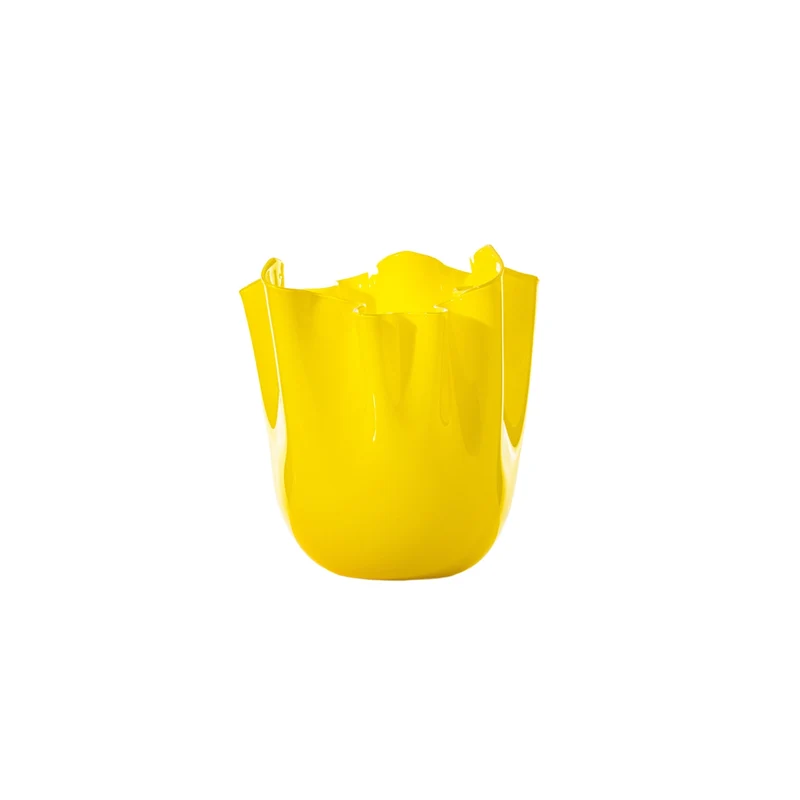 Venini Vaso Fazzoletto Opalino Medio