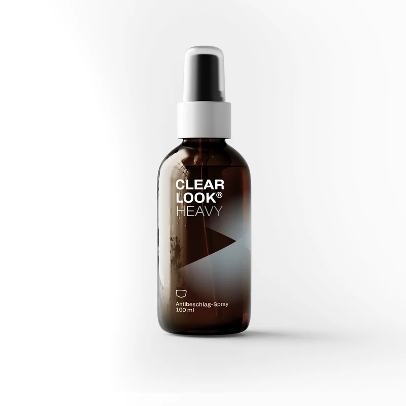 Antibeschlagspray 'Clear Look Heavy' | für sicheres Arbeiten | in verschiedenen Größen | für Arbeitsbrillen, Schutzgläser und Atemschutzmasken | echte Seife | Vegan | Made in Austria