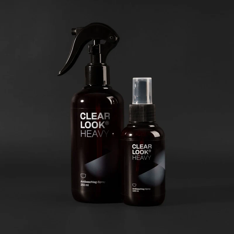 Antibeschlagspray 'Clear Look Heavy' | für sicheres Arbeiten | in verschiedenen Größen | für Arbeitsbrillen, Schutzgläser und Atemschutzmasken | echte Seife | Vegan | Made in Austria