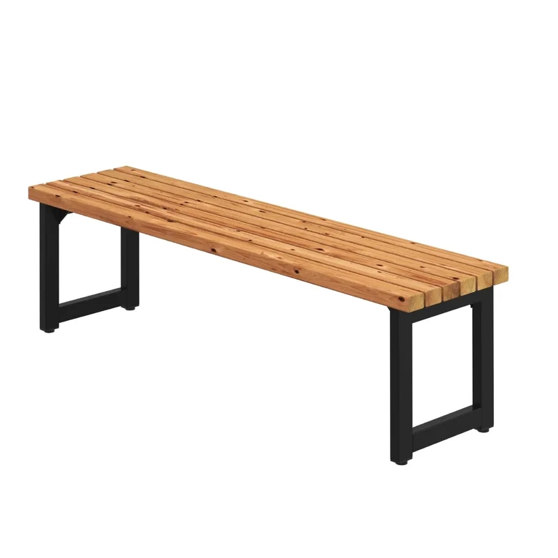 Planken-Gartenmöbel 'Trend Living' | ThermoWood® | Beschläge feuerverzinkt, schwarz lackiert | Made in Europe