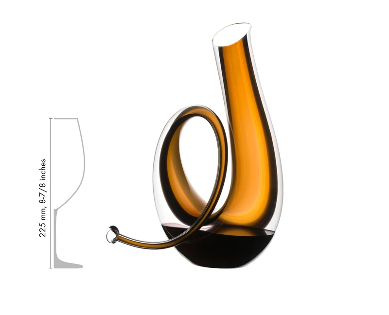 Riedel Decanter Horn, Ambra e nero