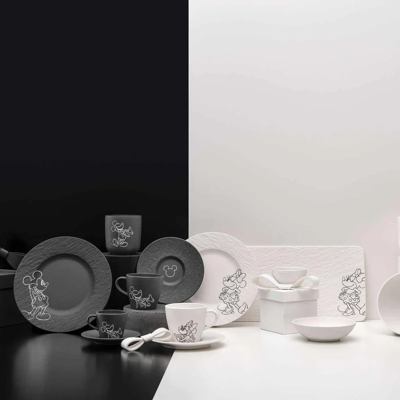 Villeroy & Boch Manufacture Mickey Mouse Vassoio da Portata Bianco