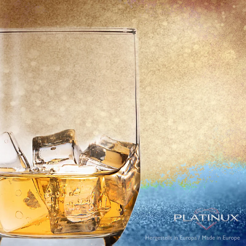 PLATINUX Elegante Trinkgläser 240ml Set 6 Teilig Wassergläser Saftgläser