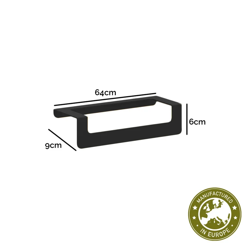 Handtuchhalter Wandmontage 'Jonatan' | Stahlblech 2 mm lackiert | in verschiedenen Größen | in verschiedenen Ausführungen | Manufactured in Europe