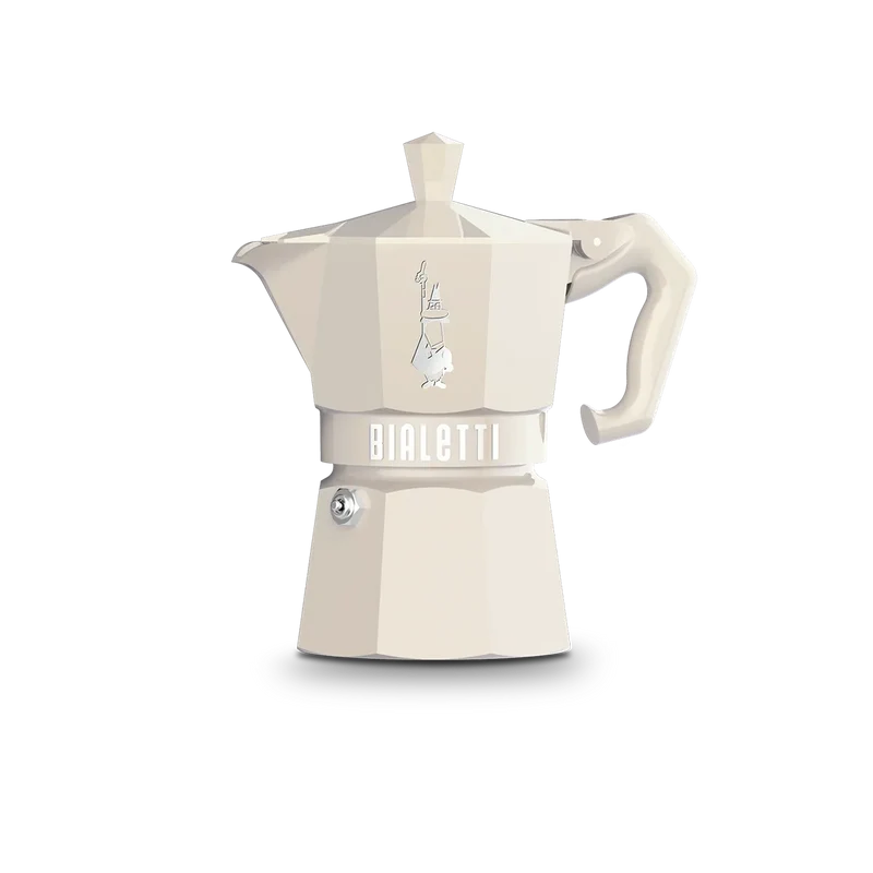 Espressokocher 6T Moka creme Exclusive Induktion