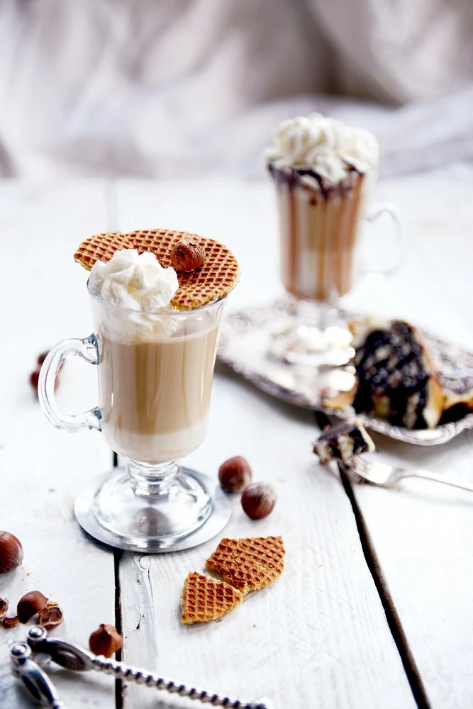 PLATINUX Irish Coffee Gläser Set mit Henkel 230ml 6-Teilig Glas