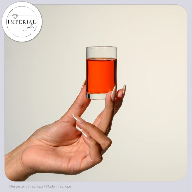 IMPERIAL glass Shotgläser Set 6 Stück 60ml aus Glas Spülmaschinengeeignet
