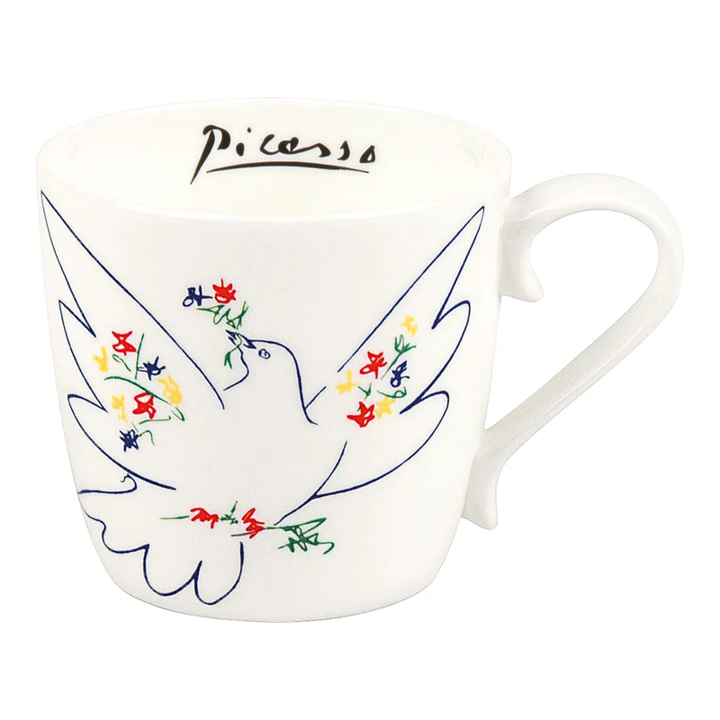 Tassenset mit Künstlermotiven im 4er Set