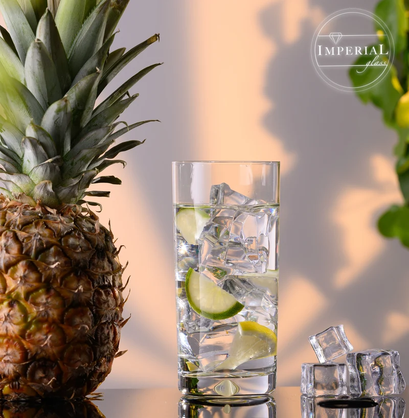 IMPERIAL glass Trinkgläser 6er Set 420ml spülmaschinenfest aus bleifreiem Crystalline Glas