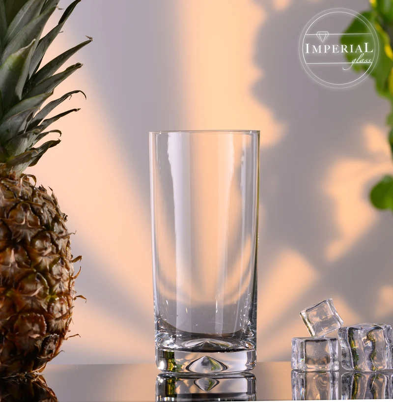 IMPERIAL glass Trinkgläser 6er Set 420ml spülmaschinenfest aus bleifreiem Crystalline Glas