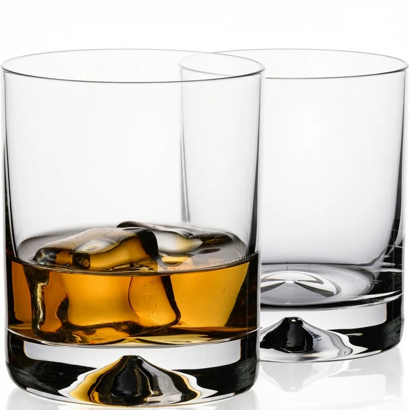 IMPERIAL glass Trinkgläser 2er Set 360ml aus bleifreiem Crystalline Glas spülmaschinenfest