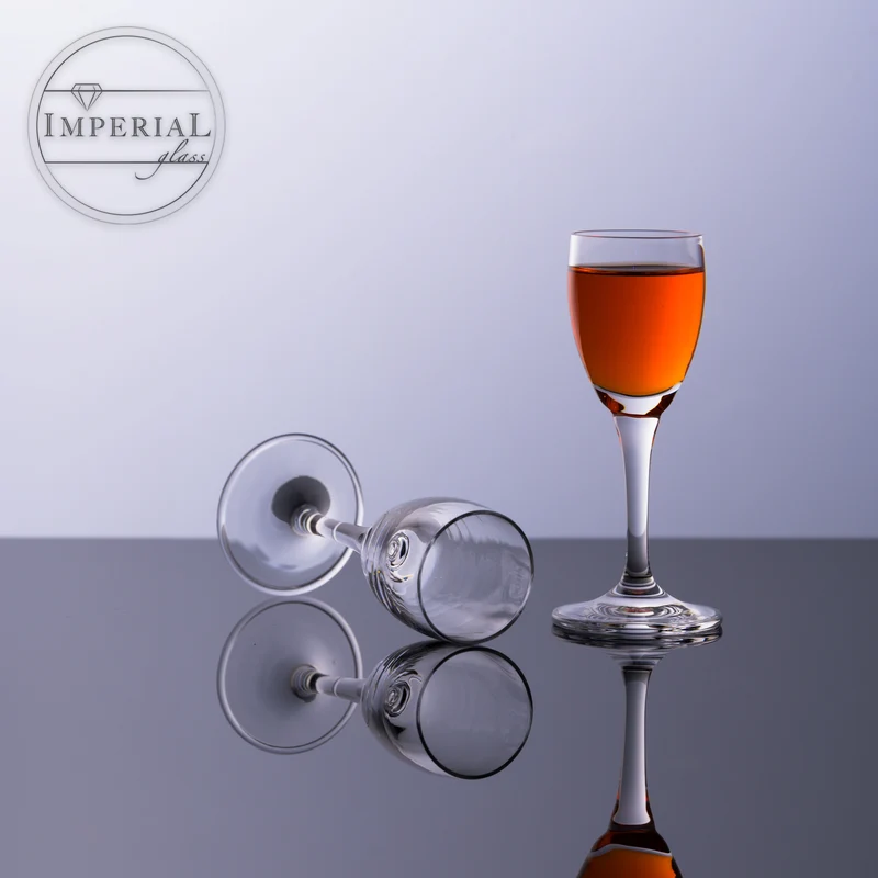 IMPERIAL glass Likörgläser 6er Set 35ml aus Crystalline Glas spülmaschinenfest