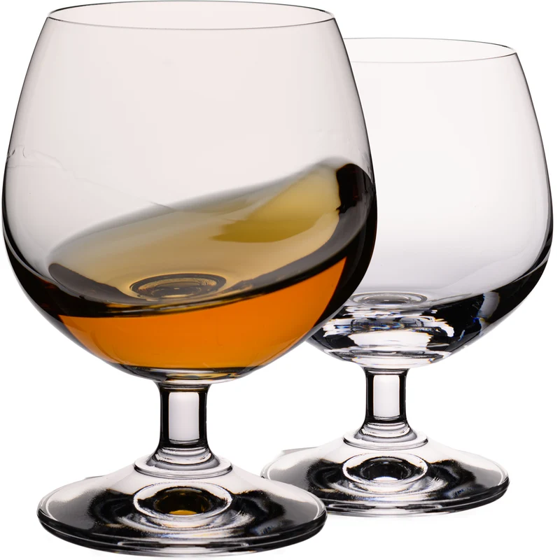 IMPERIAL glass Cognacgläser 2er Set 250ml aus Crystalline Glas spülmaschinengeeignet