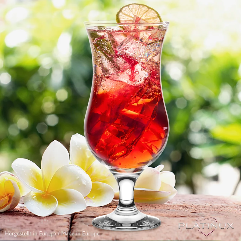 PLATINUX Cocktailgläser Set 6 Stück 400ml (max. 470ml) klar