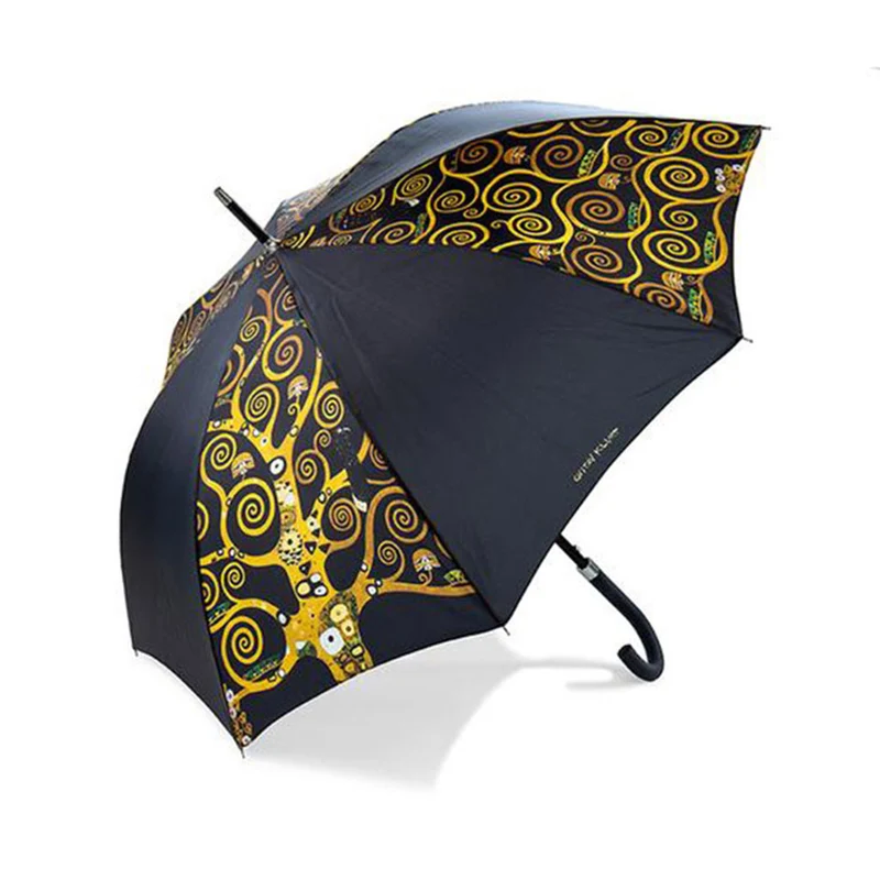 Gustav Klimt Regenschirm "Lebensbaum"