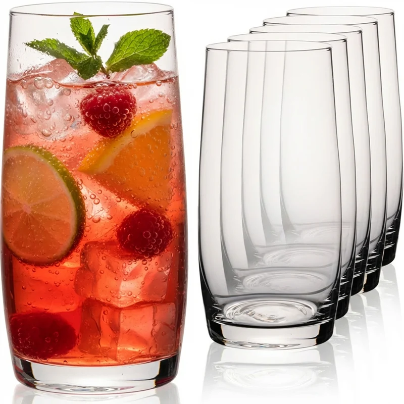 IMPERIAL glass Trinkgläser 440ml 6er Set aus Glas spülmaschinenfest