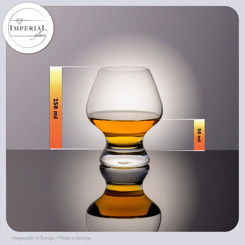 IMPERIAL glass 6er Set Tasting Glas 220ml Nosing Glas aus Glas spülmaschinenfest