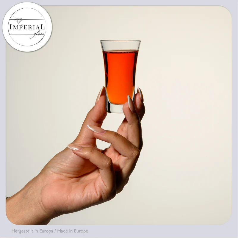 IMPERIAL glass Shotgläser Set 6 Stück 45ml aus Glas Spülmaschinengeeignet