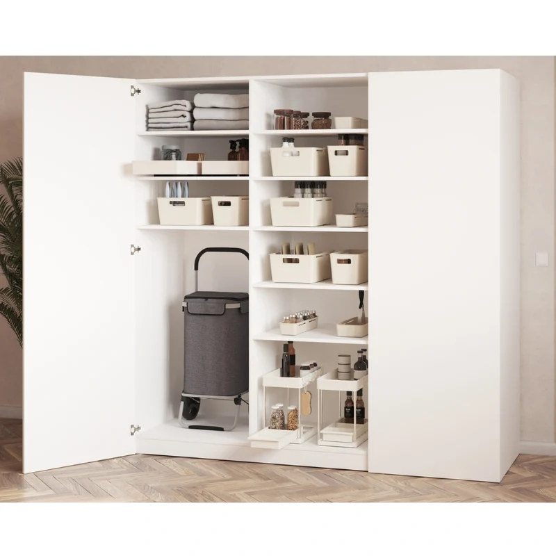 Keukenkast organizer uitschuifbaar 2 niveaus Five®