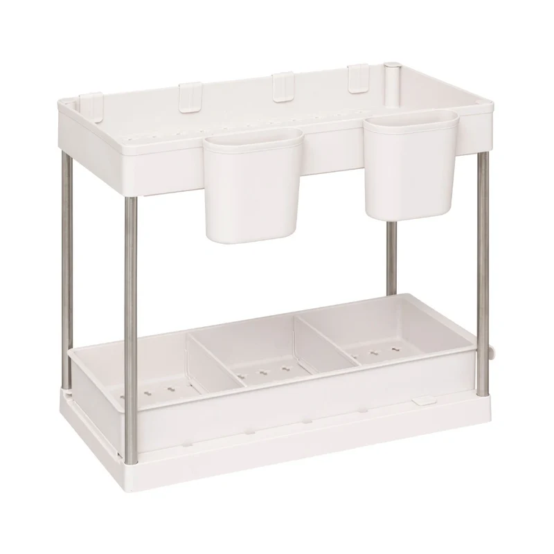 Keukenkast organizer uitschuifbaar 2 niveaus Five®
