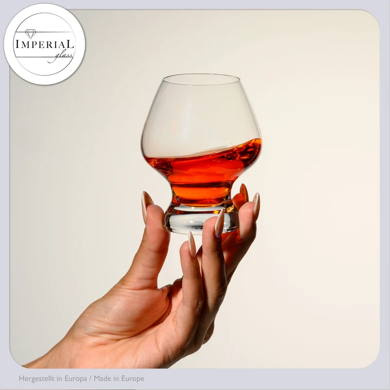 IMPERIAL glass 4er Set Tasting Glas 220ml Nosing Glas aus Glas spülmaschinenfest