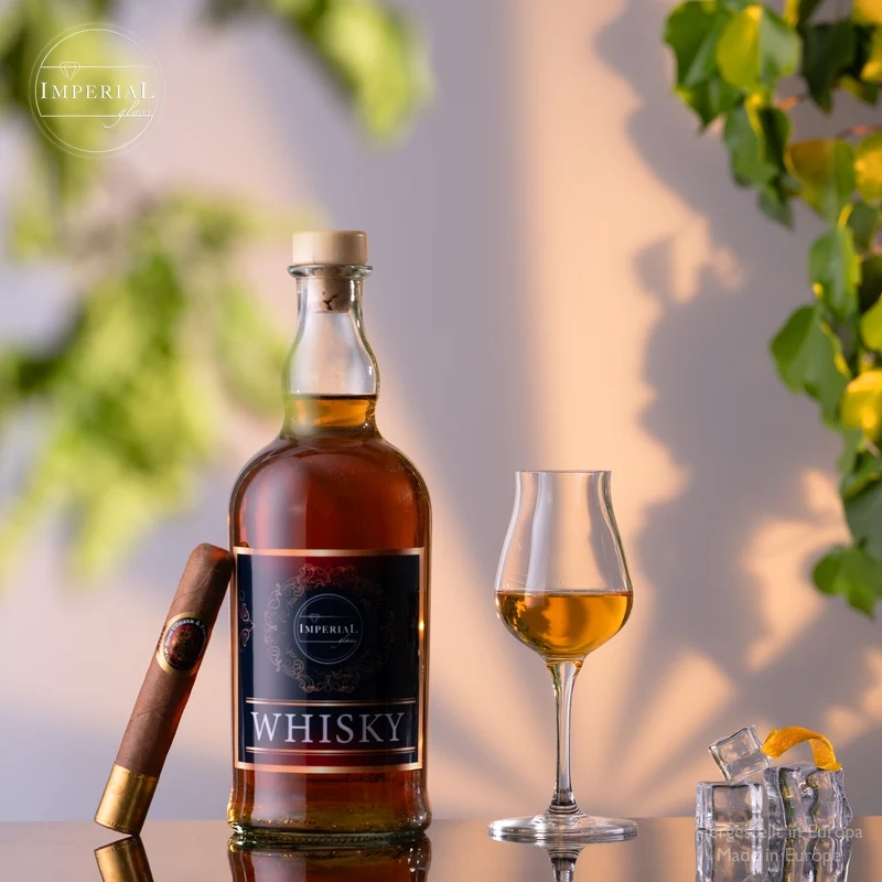 IMPERIAL Nosing Glas 110ml Tasting Glas für Whisky & Cognac aus Crystalline Glas Set 6 Stück Spülmaschinenfest