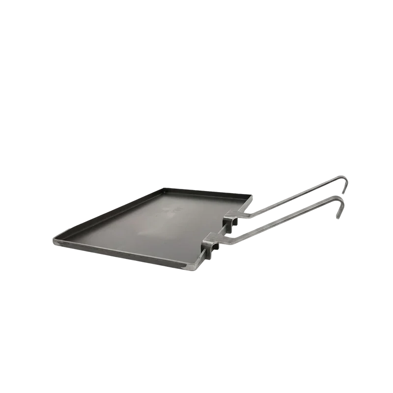 Turk-Griff L. ca. 26cm - schmiedeeisern für Grillplatte Plancha