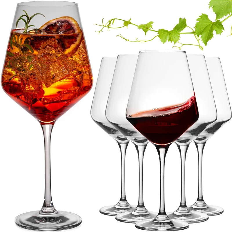 IMPERIAL glass Aperitif Glas Set 6x 580ml aus Crystalline Glas spülmaschinenfest "Athen"