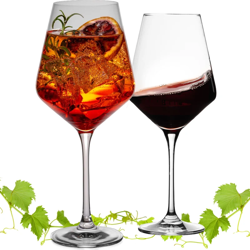 IMPERIAL glass Aperitif Glas Set 2x 580ml aus Crystalline Glas spülmaschinenfest "Athen"