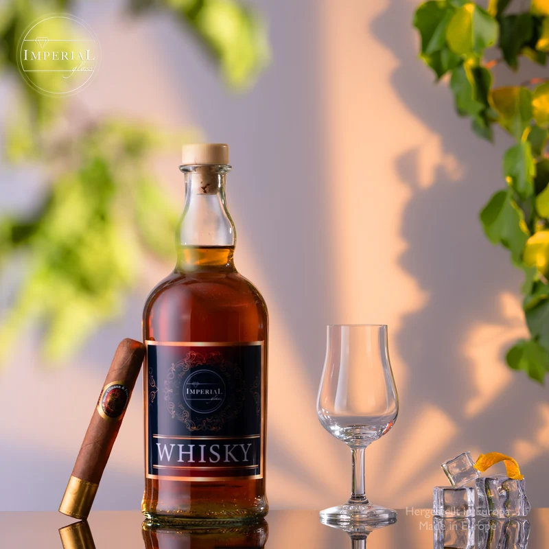 IMPERIAL Nosing Glas 12er Set - Tasting Glas für Whisky & Brandy 120ml Crystalline Glas Spülmaschinenfest