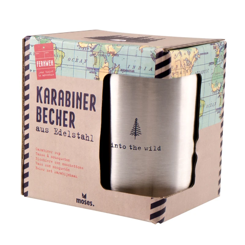 Fernweh Karabiner-Becher