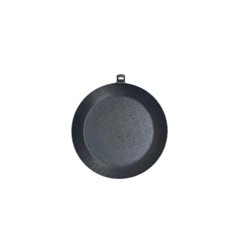 Flex-Pfanne Ø24cm H.4,2cm Schmiedeeisern mit Adapter für Flexgriff