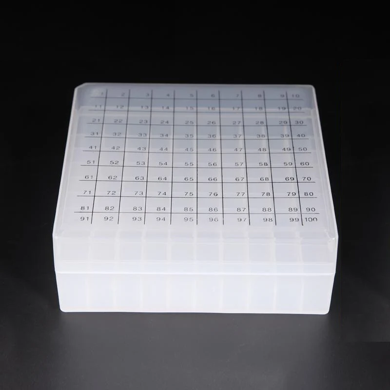 Kryo-Aufbewahrungsbox für 2 ml Kryo-Fläschchen, Schlitze 81-100