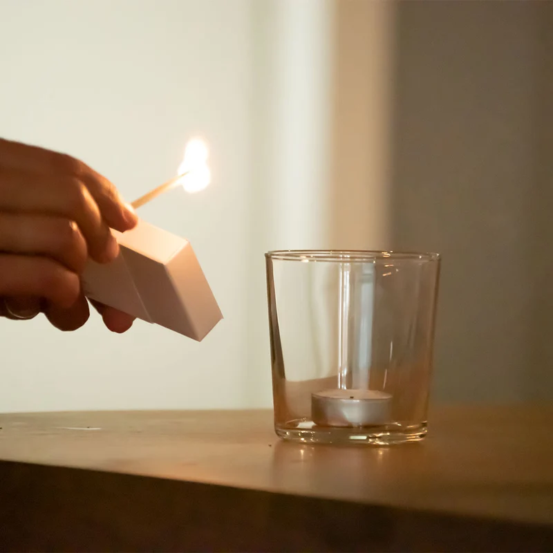 Elegante Zündhölzer 'Feuer & Flamme' | mit Gedicht bedruckt | in verschiedenen Größen