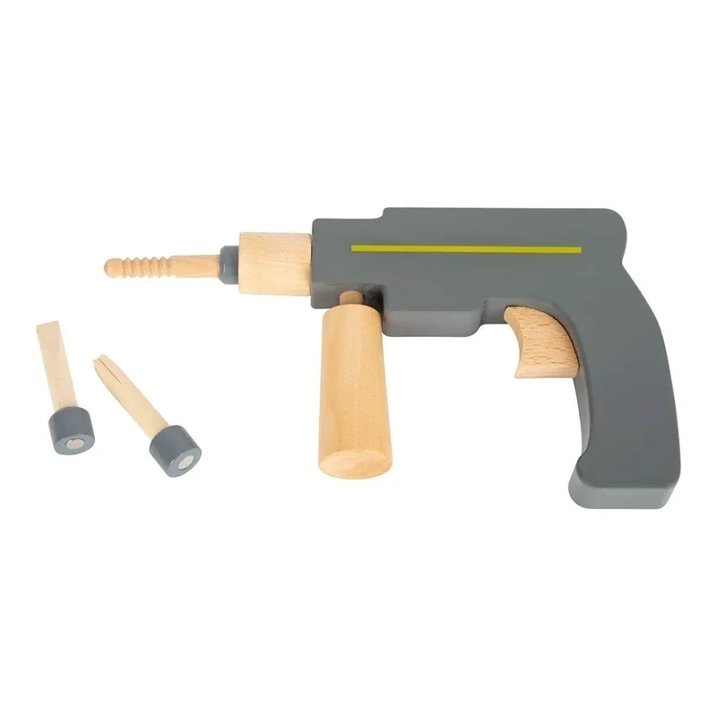 Werkzeugkoffer für Kinder ab 3 Jahre (aus Holz)