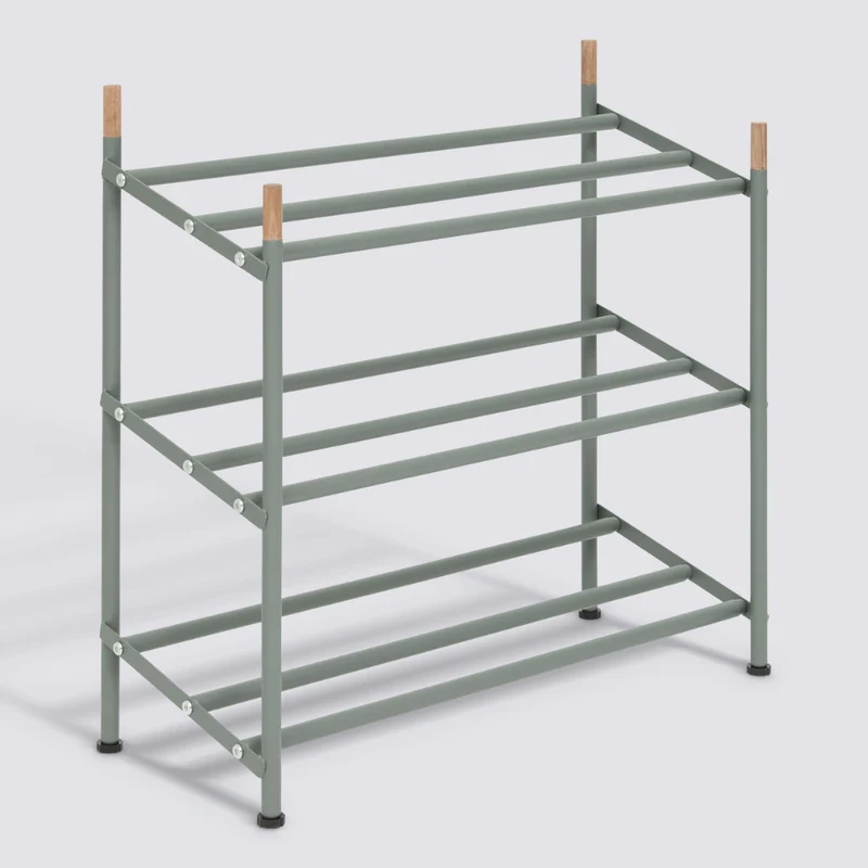 Uitschuifbaar metalen schoenenrek tot 12 paar Five® Cassie