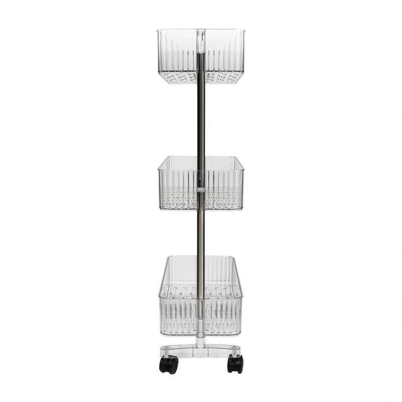 Transparante smalle trolley Five® - Plastor
