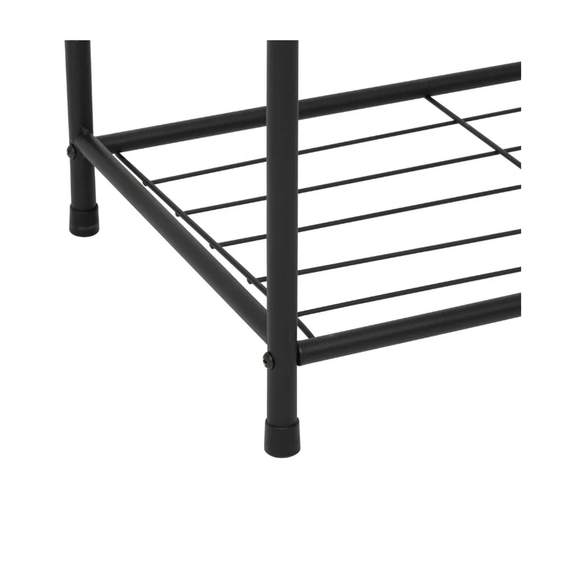 Zwart metalen schoenenrek 12 paar Five®