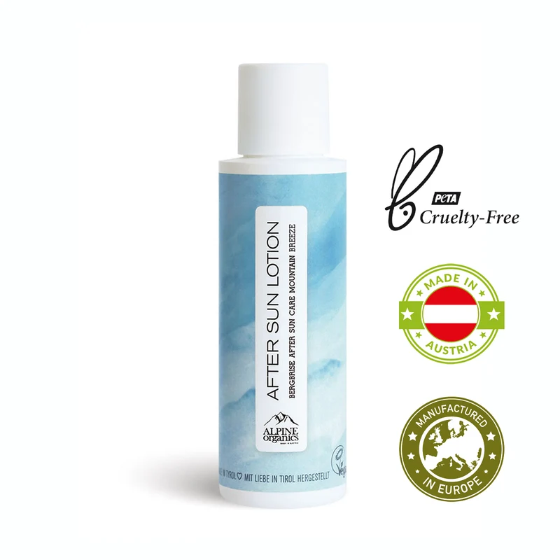 After Sun Lotion 100 ml 'Alpine Organics' - gefertigt in Österreich