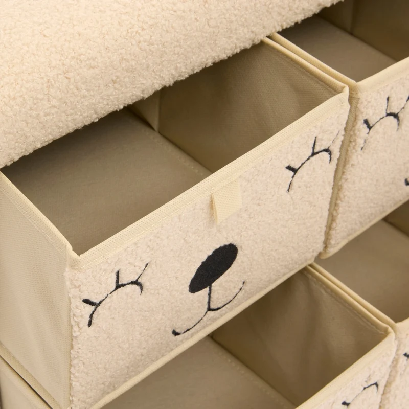 Bankje met lades teddy kinderkamer Atmosphera