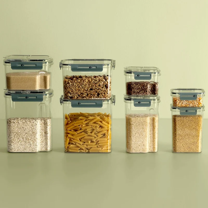 Luchtdichte voorraadbus 3.5 liter met datumaanduiding en schenkdop Five®