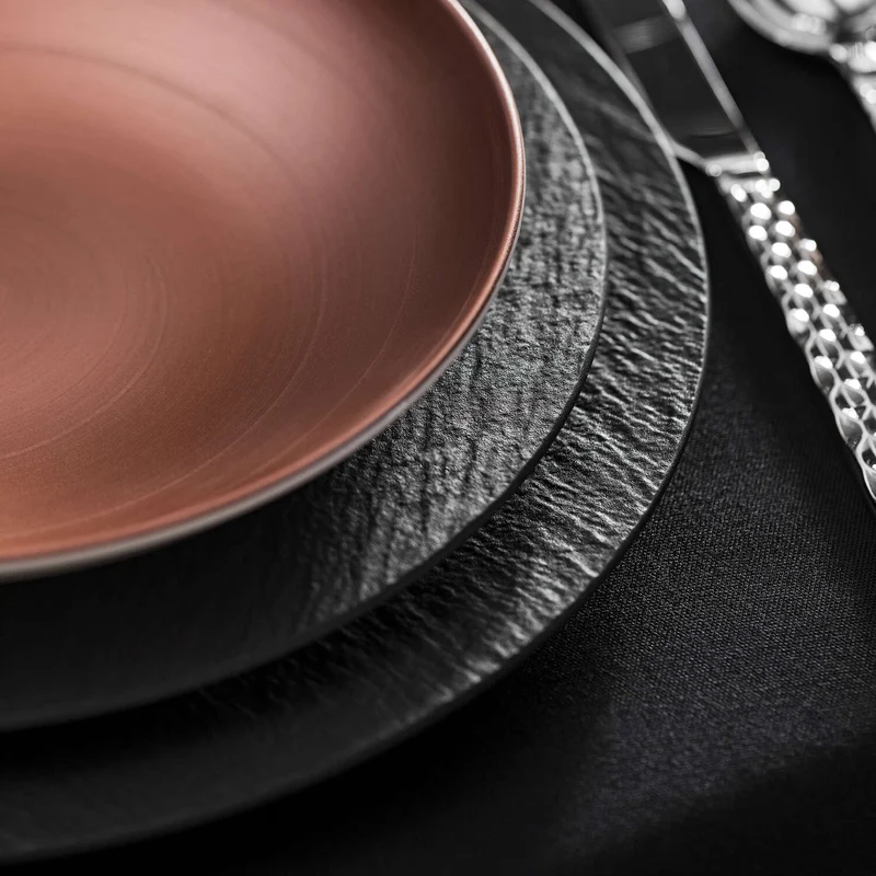 Villeroy & Boch Manufacture Rock Set 6 Piatti Presentazione
